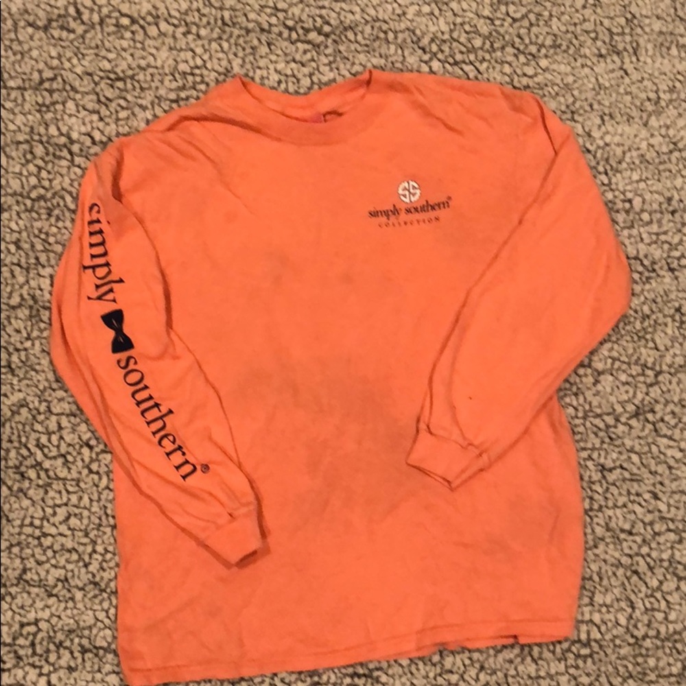 Simply southern long sleeve youth t-shirt